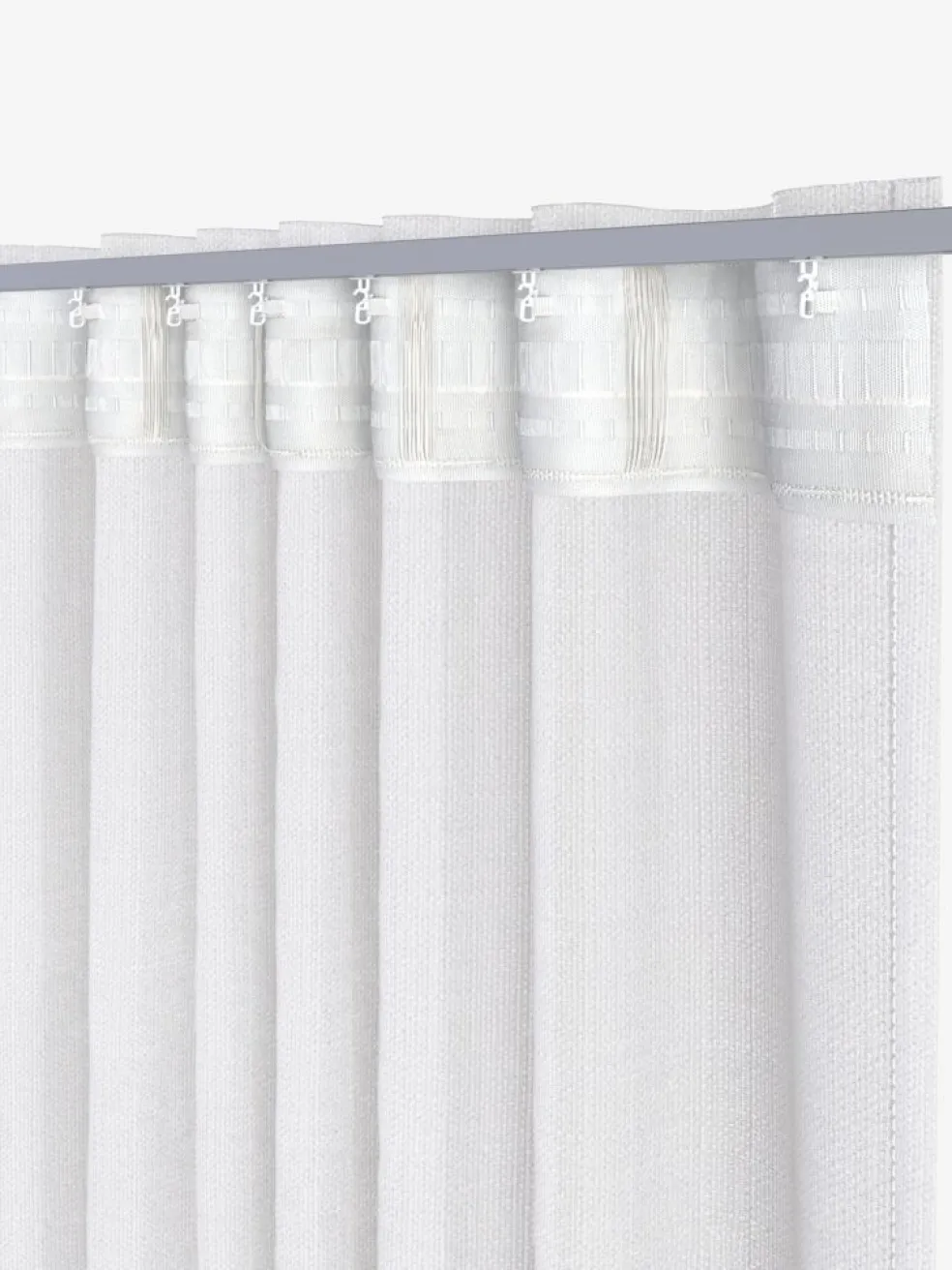 LYSERENCortina LYSEREN 1x140x245 blanco crudo