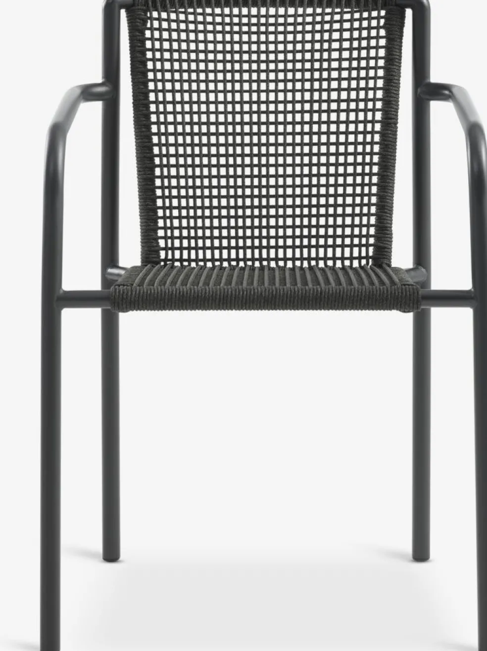 MADERUP + KRISTIANSTADMesa MADERUP L205 negro + 4 sillas KRISTIANSTAD verde