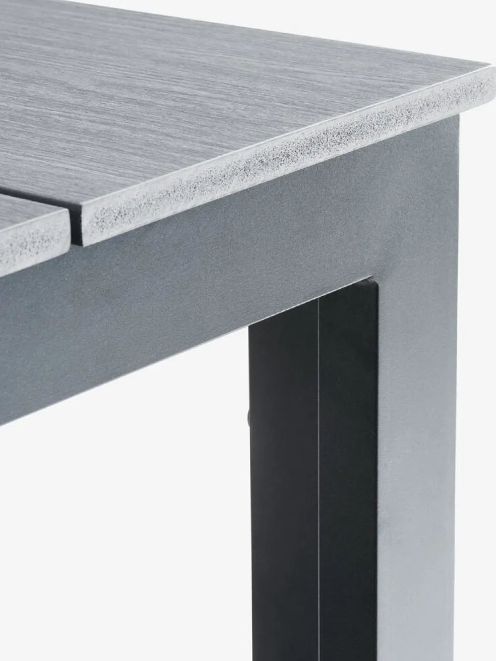 MARIELYST + GUDHJEMMesa MARIELYST L205 + 4 sillas GUDHJEM gris