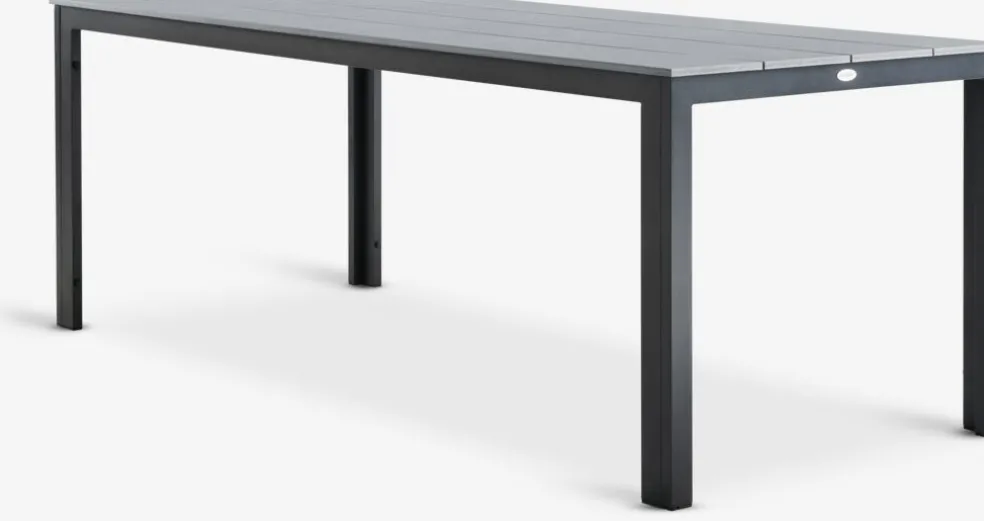 MARIELYST + GUDHJEMMesa MARIELYST L205 + 4 sillas GUDHJEM gris