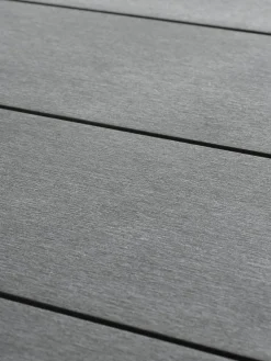 MARIELYST + INGSTRUPMesa MARIELYST L205 gris + 4 sillas INGSTRUP negro