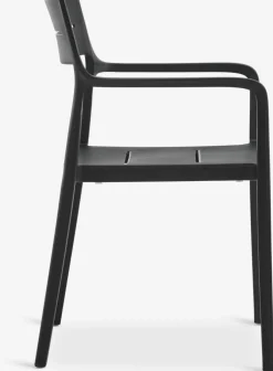 MARIELYST + INGSTRUPMesa MARIELYST L205 gris + 4 sillas INGSTRUP negro