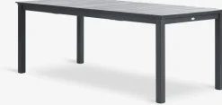 MOSS + MYSENMesa MOSS L214/315 + 4 sillas MYSEN gris