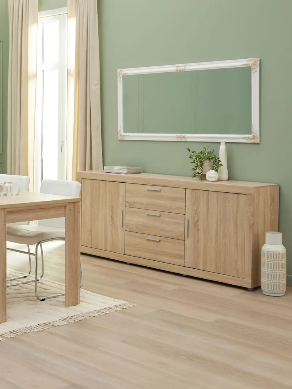 NORDBORGEspejo NORDBORG 72x162 blanco
