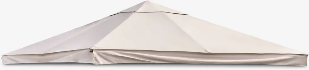 NORDMARKATecho del cenador NORDMARKA A3xL3m beis