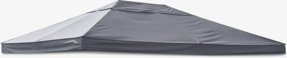 NORDMARKATecho del cenador NORDMARKA A3xL4m gris