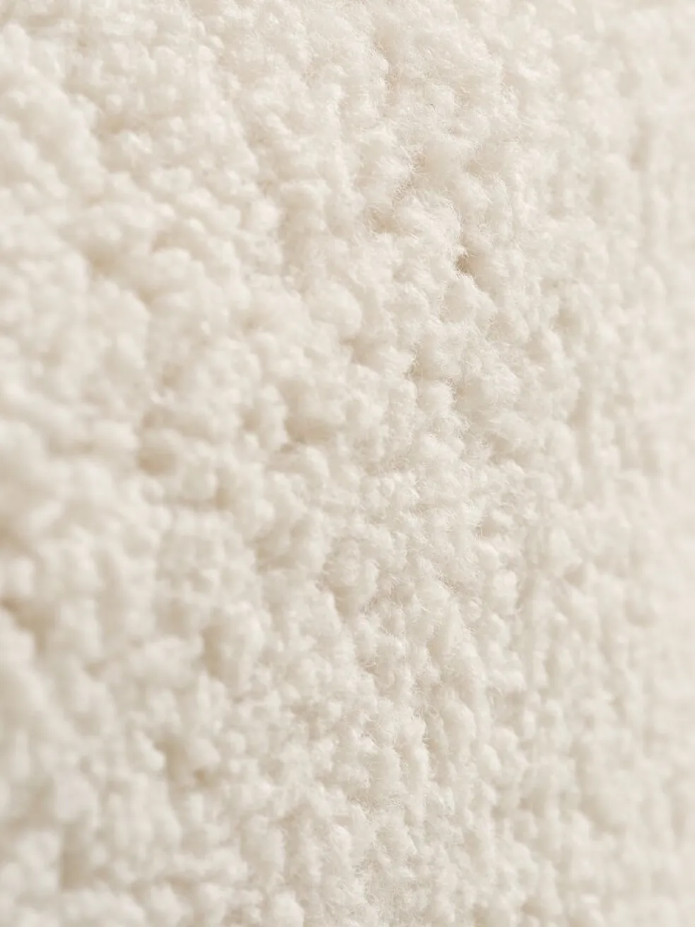 OREBOPuf OREBO 84x45 felpa blanco crudo