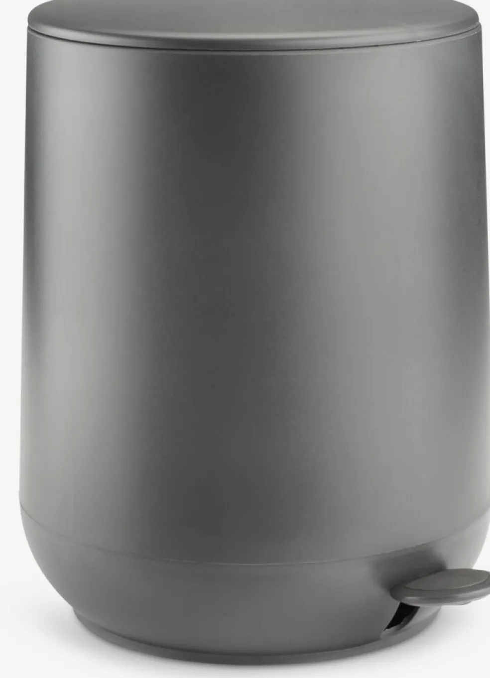 OXIECubo con pedal OXIE 5L con cierre suave gris oscuro