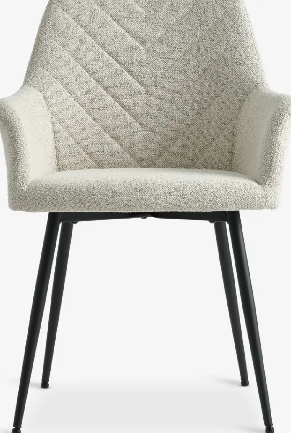 PURHUSSilla de comedor PURHUS blanco crudo/negro