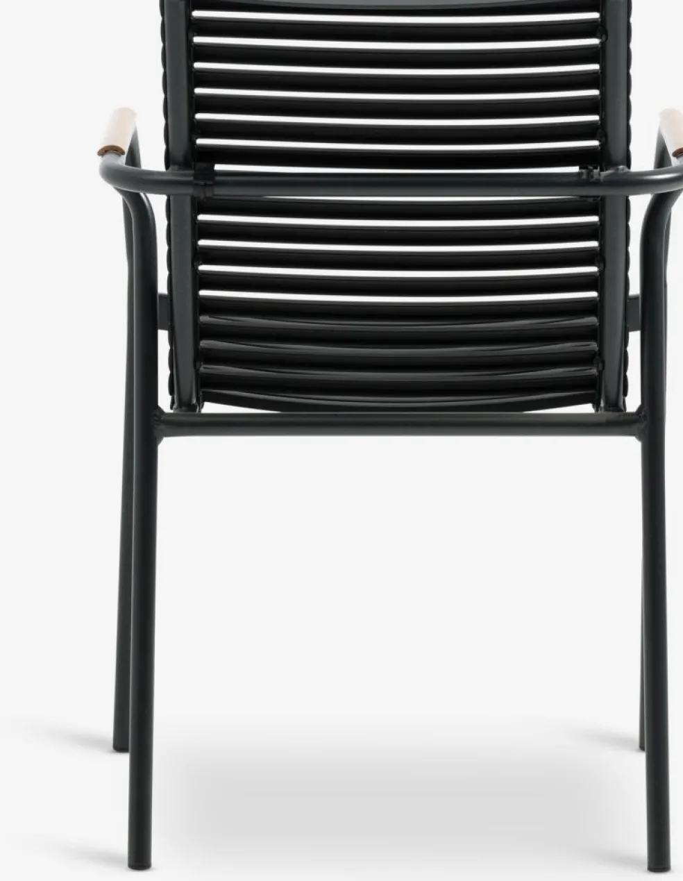 RANGSTRUP + NABEMesa RANGSTRUP Ø130 natural/negro + 4 sillas NABE negro