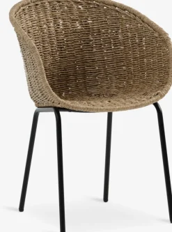 RANGSTRUP + TUERNEMesa RANGSTRUP Ø110 + 4 sillas TUERNE natural