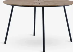 RANGSTRUP + TUERNEMesa RANGSTRUP Ø130 + 4 sillas TUERNE natural