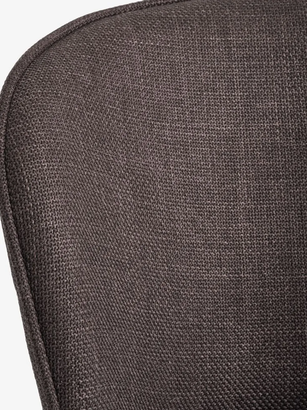 RISSKOVSilla de comedor RISSKOV tela marrón oscuro/negro