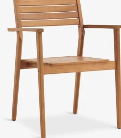 SIRDAL + HAMRAMesa SIRDAL L211 + 4 sillas HAMRA madera dura