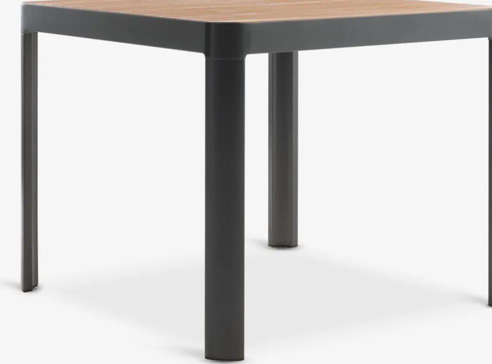 SIRDALMesa de jardín SIRDAL A91xL91 madera dura