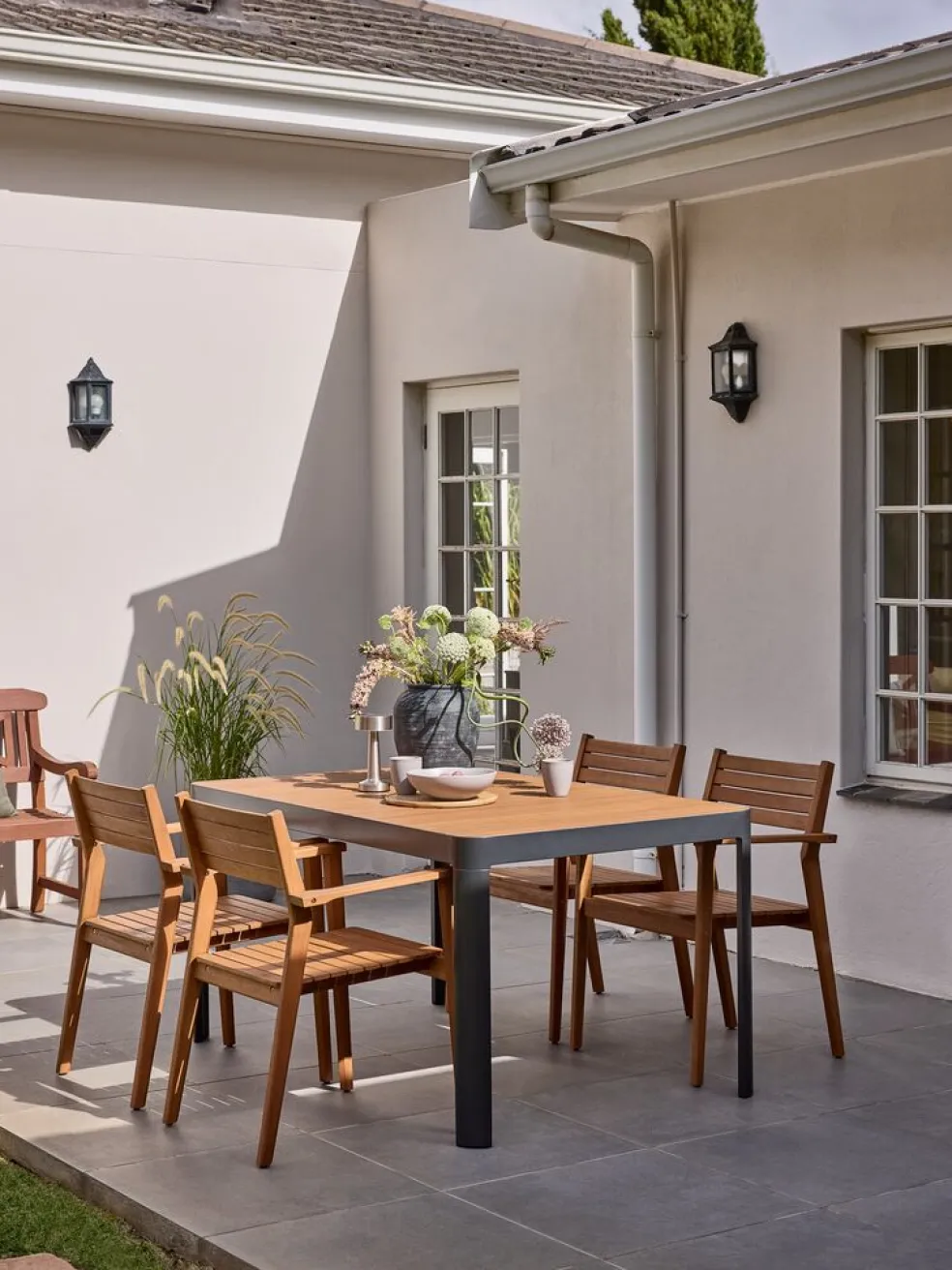 SIRDALMesa de jardín SIRDAL A91xL149 madera dura