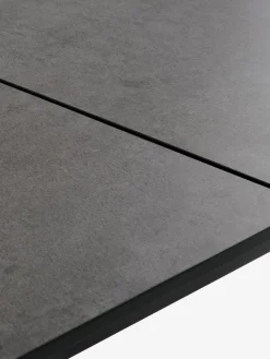 SONNERUP + INGSTRUPMesa SONNERUP L215 gris + 4 sillas INGSTRUP negro