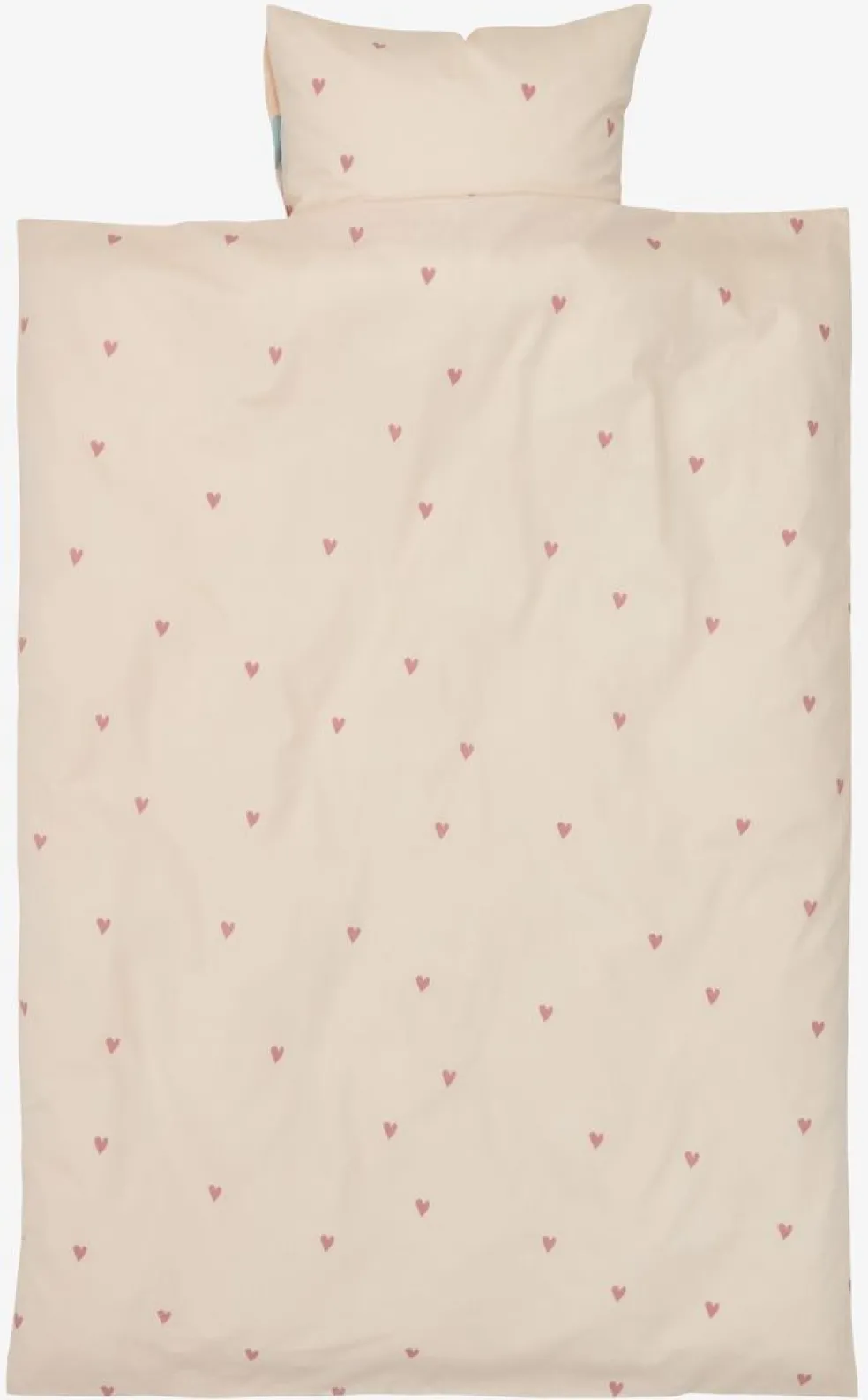 STEFFIPLUSJuego funda nórdica para cuna STEFFI 100x140 rosa