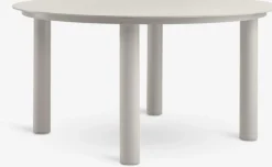 SURNADAL + MIDDAGSBERGETMesa SURNADAL Ø150 beis + 4 sillas MIDDAGSBERGET
