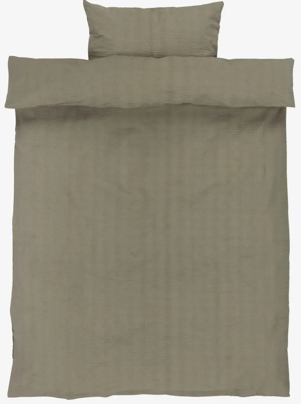 TINNEPLUSJuego funda nórdica sirsaca TINNE 155x220 verde empolvado