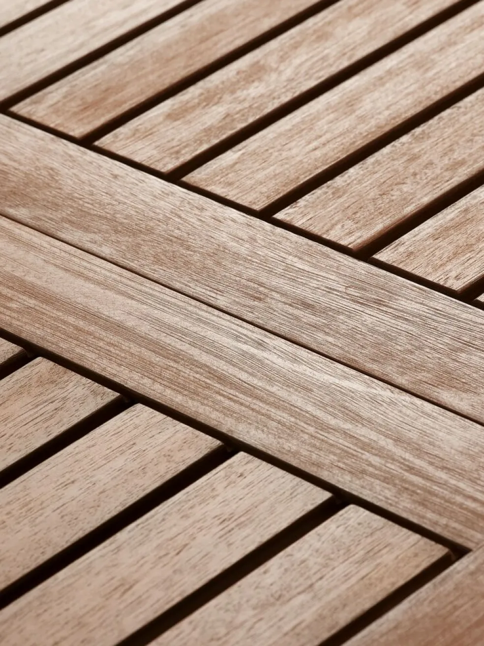 ULBJERG + SIRDALMesa ULBJERG L214/297 madera dura + 4 sillas SIRDAL gris