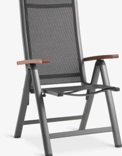 ULBJERG + SIRDALMesa ULBJERG L214/297 madera dura + 4 sillas SIRDAL gris