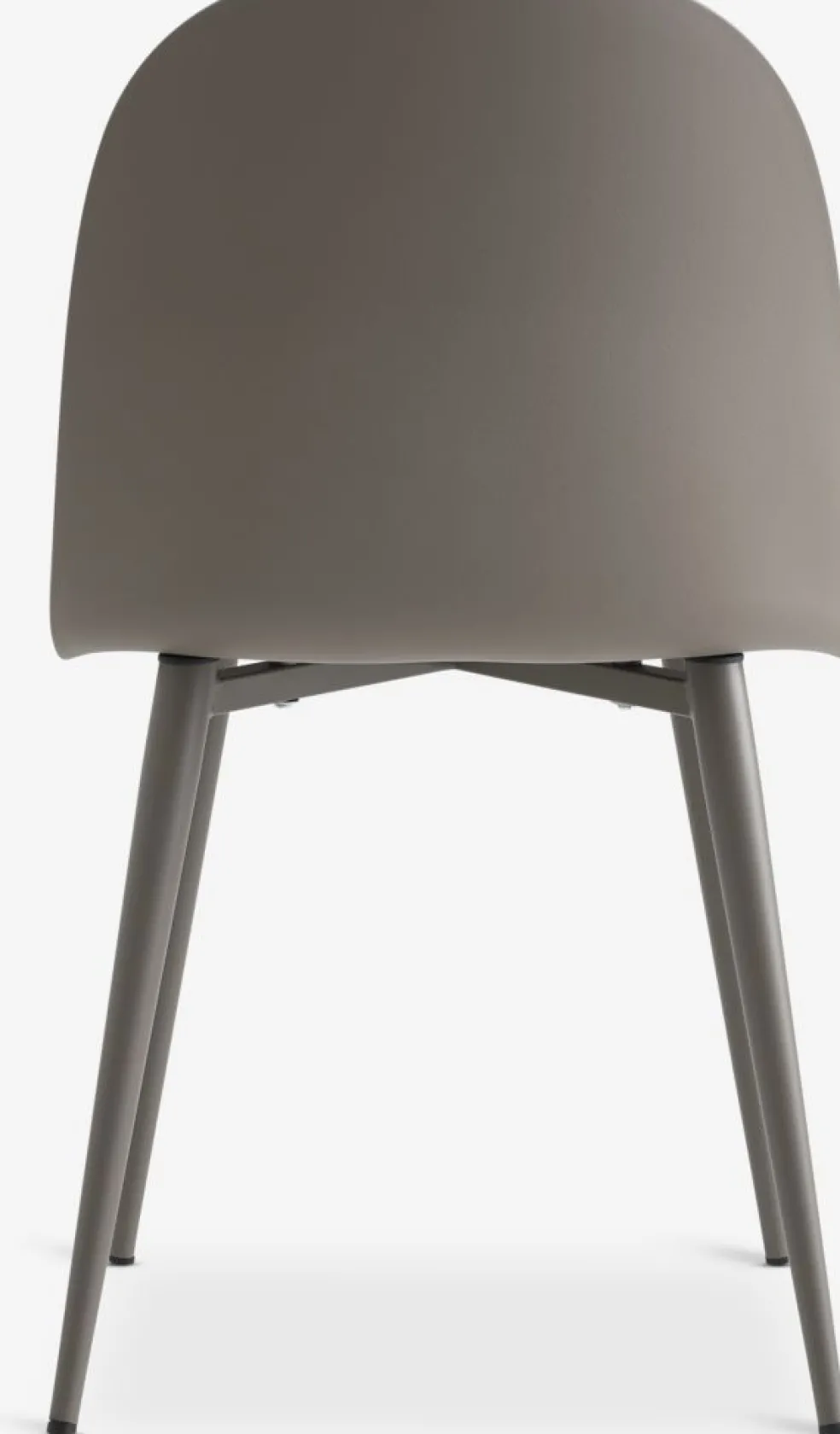 ULDALSilla de comedor ULDAL polipiel marrón