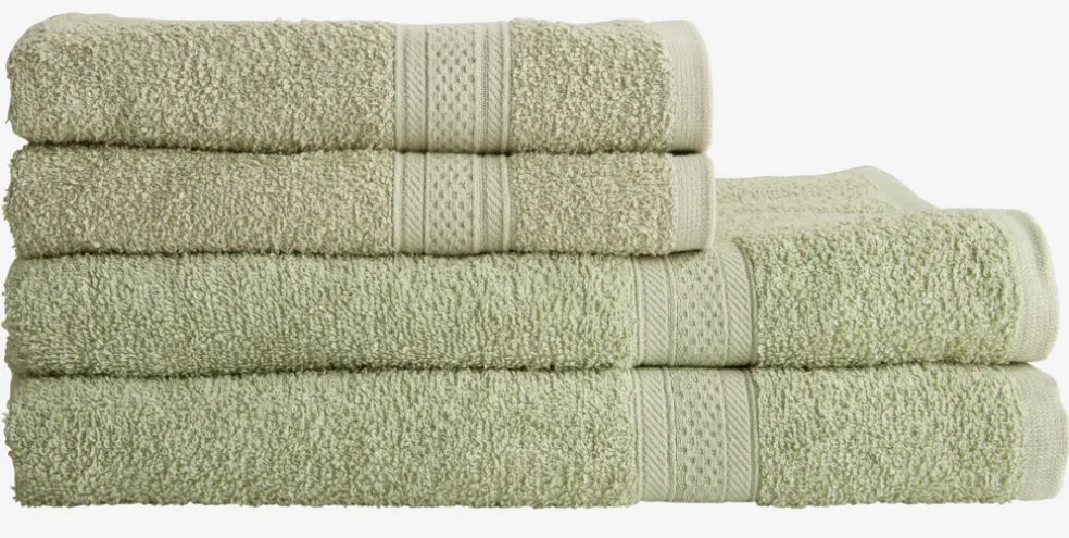 UPPSALABASICToalla de mano UPPSALA 50x90cm verde claro