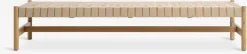 VADEHAVETDiván cama VADEHAVET 189x67 tela natural/roble