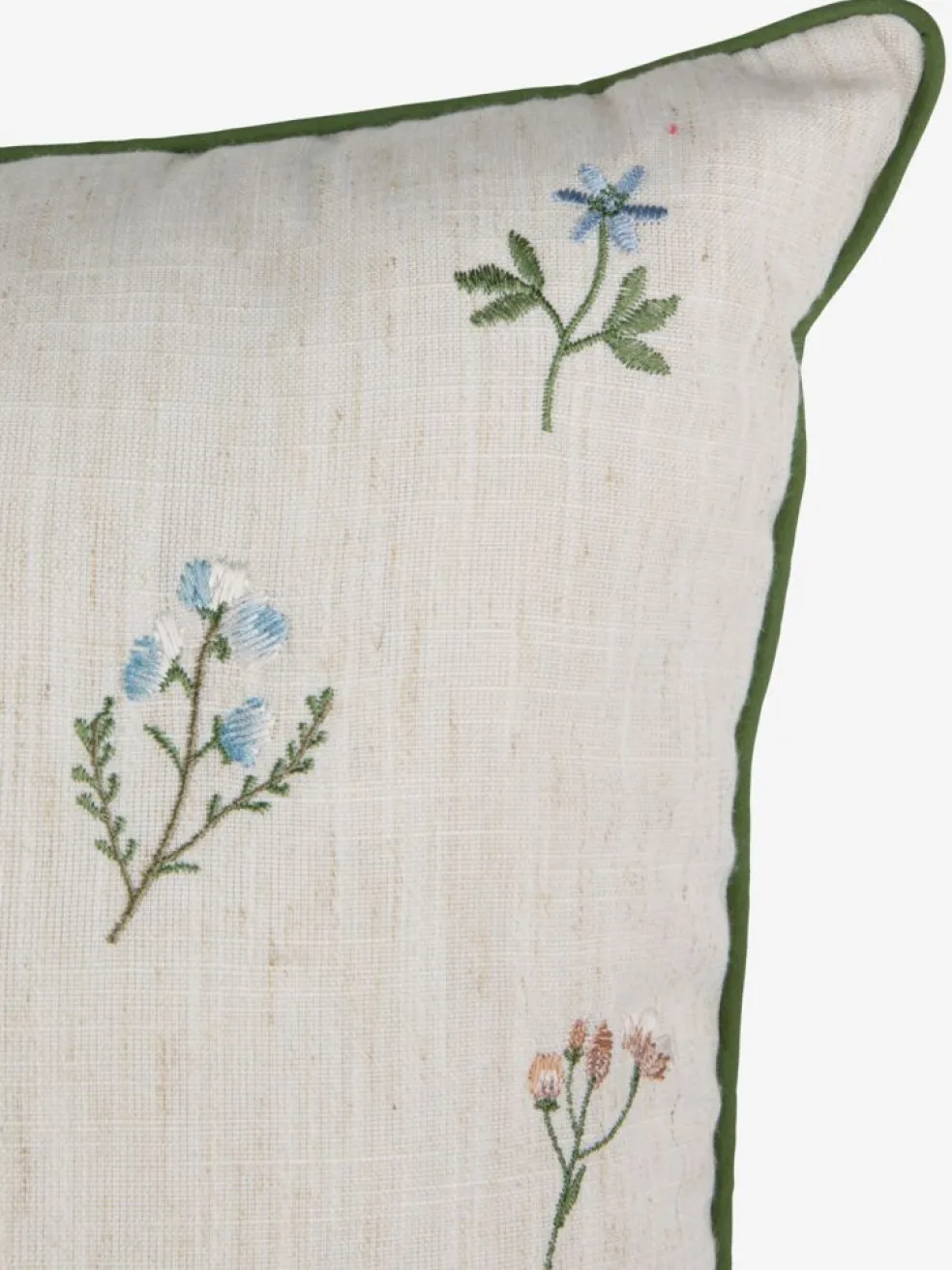 VALERIANACojín VALERIANA 45x45 beis/verde