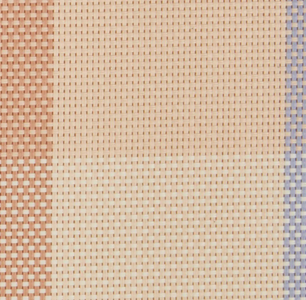 VALLMOMantel individual VALLMO 33x42 verde/naranja