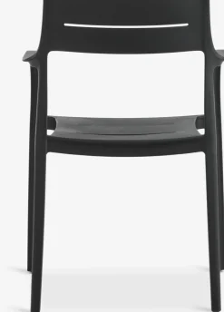VAMDRUP + INGSTRUPMesa VAMDRUP Ø70 gris + 2 sillas INGSTRUP negro