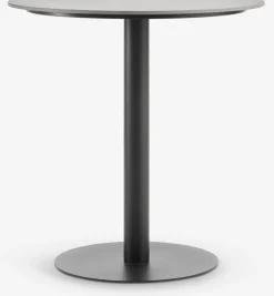 VAMDRUPMesa de balcón VAMDRUP Ø70 gris oscuro