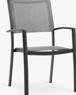 VAMDRUP + STRANDBYMesa VAMDRUP Ø120 + 4 sillas STRANDBY gris