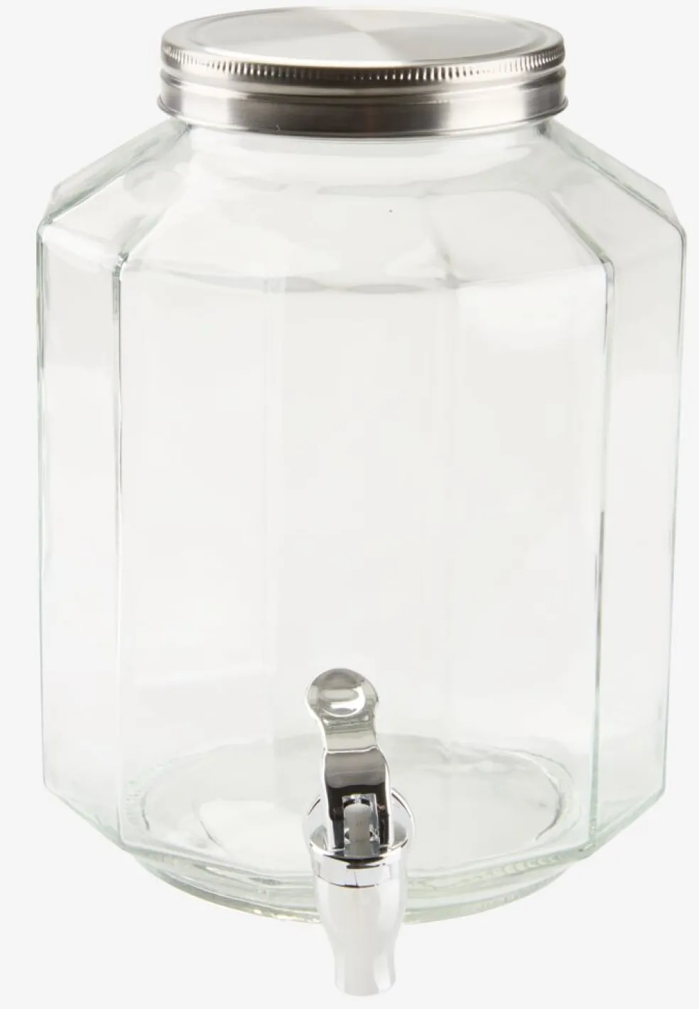 VANNDispensador de bebidas grifo VANN 4,25L cristal transparente