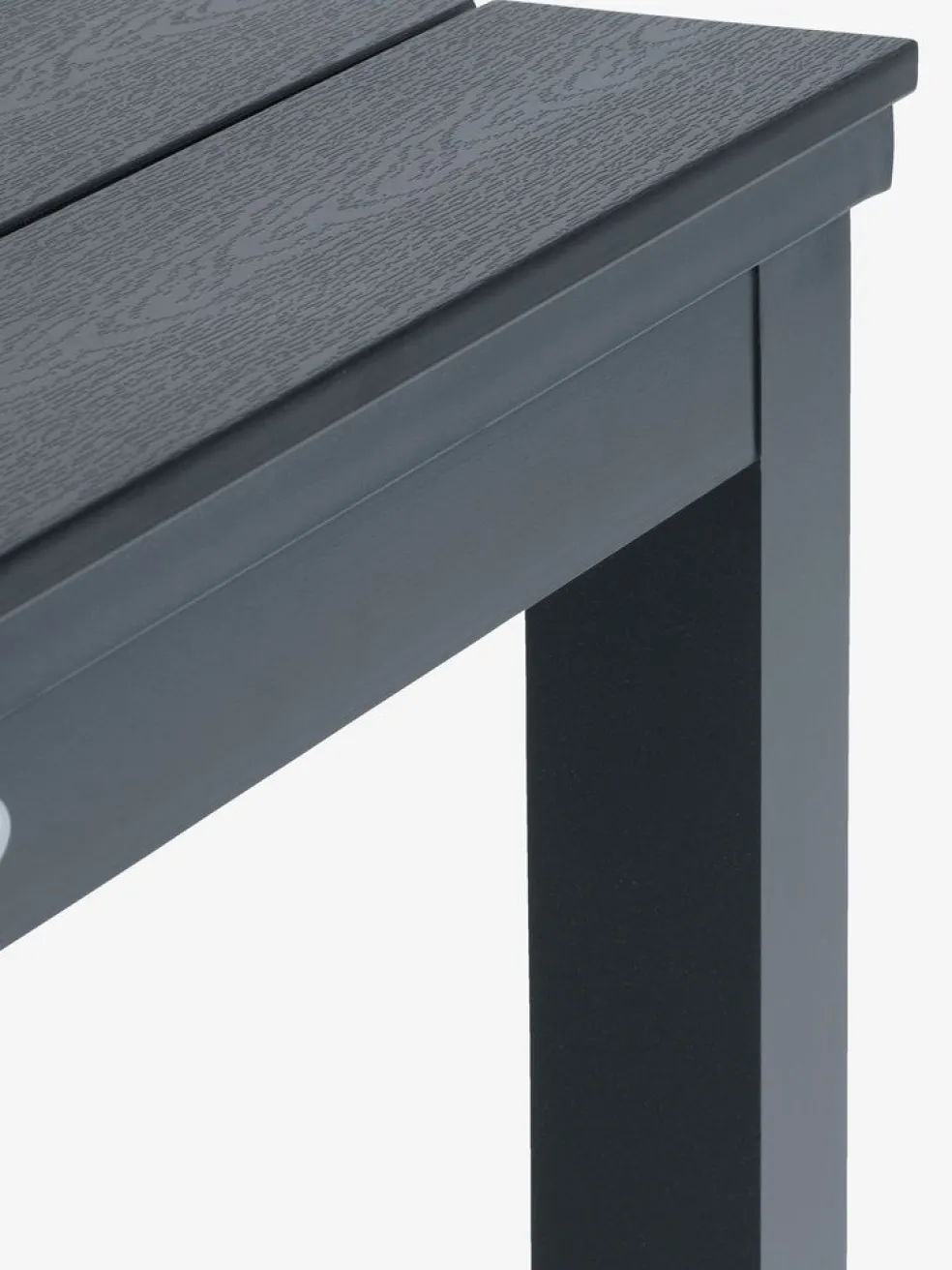VATTRUP + GAMMELBYMesa VATTRUP L206/321 negro + 4 sillas GAMMELBY gris