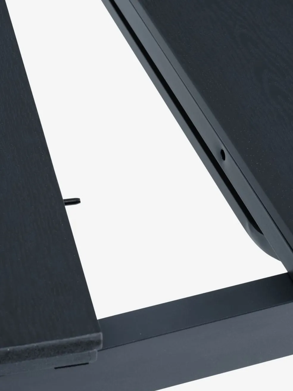 VATTRUP + GAMMELBYMesa VATTRUP L206/321 negro + 4 sillas GAMMELBY gris