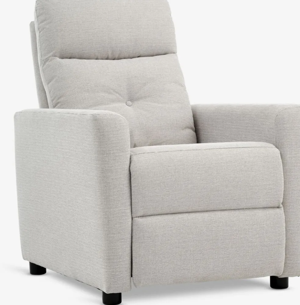 VEJLBYSillón reclinable VEJLBY tela arena claro