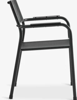 VIERLI + HEMSEDALMesa VIERLI L149 + 4 sillas HEMSEDAL negro
