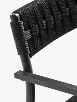 VIERLI + TRILLEVALLENMesa VIERLI L149 + 4 sillas TRILLEVALLEN negro