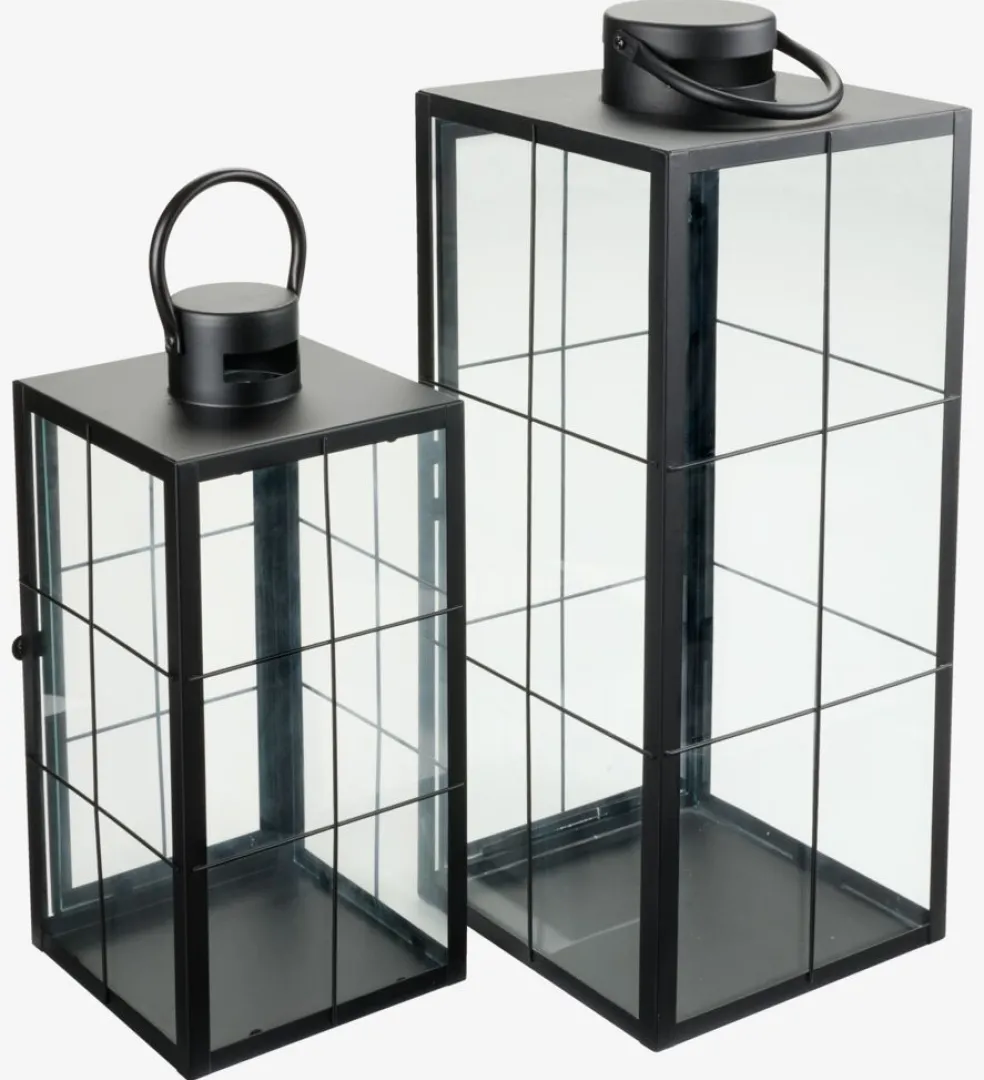 VILLADSFarol VILLADS A20xL20xA50cm negro